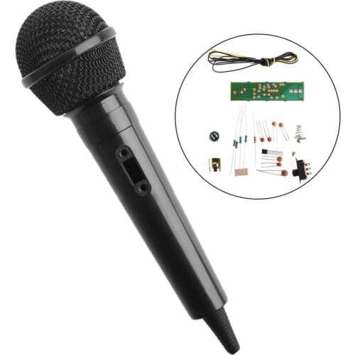 High Quality FM Frequency Modulation Wireless Microphone Suite Electronic Teaching DIY Kits Aug3