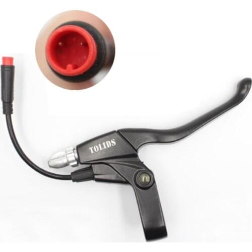 1 Pair Power off Brake Lever for SEALUP Electric Scooter Replacement Tolids Alloy 10 Inch Disc Brake Grip Spare Parts