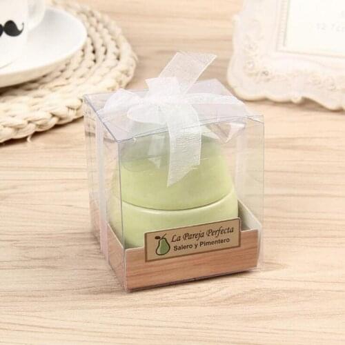 10pcs/lot Party Favors Creative Gift Fruit Seasoning Bottle Cute For Baby Shower Wedding Souvenir Birthday Guests Gift