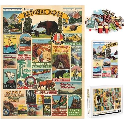 1000Pcs Adult Jigsaw Puzzles Thickened Paper Puzzles Educational Toys for Adults Kids Collectiable Bedroom Decoration Home Game