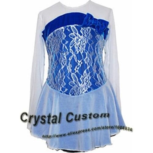 2016 Children Figure Skating Dress Fashion New Brand Vogue Figure Skating Competition Dress For Women DR3100