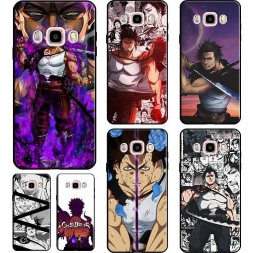 Yami Sukehiro Black Clover For Samsung Galaxy A5 A3 J3 J7 J5 2016 2017 J4 J6 J8 A8 A6 Plus J2 Core 2018 Phone Cover