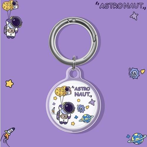 High quality Leather Case For Apple Airtags Protective cover For Apple Locator Tracker Anti-lost Device Keychain Protect Sleeve