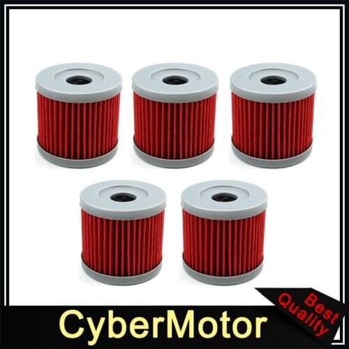 5x Oil Filter For Suzuki DF9.9 DF15 HP UC125 UC250 GN125 AN150 AN125 AN250 GS125