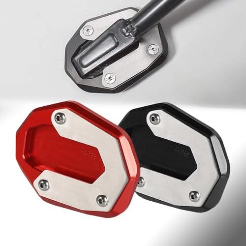 Motorcycle Enduro Side Stand Enlarger FOR DUCATI Scrambler Sixty2 2015-2021 Classic Icon Cafe Racer Urban Plate Extension Pad