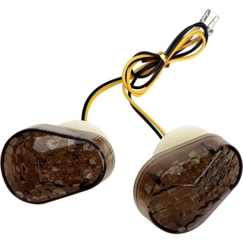 Motorcycle Flush Mount Turn Signals Light Led Flasher Indicator Lamp Blinker Light for Kawasaki Zx6R Zx7R Zx9R Zx636 Zzr600 Zx12