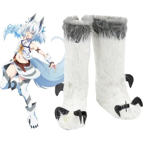 Redo of Healer Setsuna Cosplay Shoes Boots Halloween Carnival Accessory Prop
