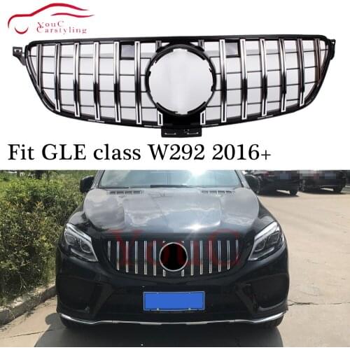 W292 GT grill AMG Front Bumper GT R GTR Style Grille for Mercedes GLE class C292 5-door Coupe SUV 2016 - 2019