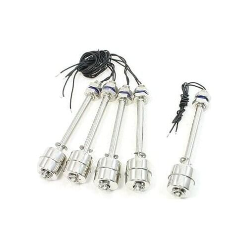 ZS12010 120mm Liquid Water Level Sensor Vertical Floating Switches 5 Pcs