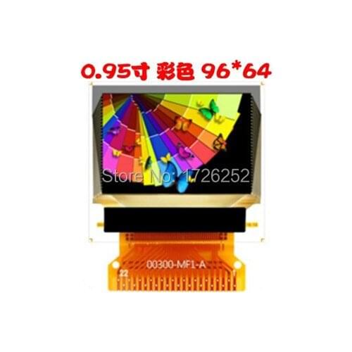 0.95 inch Full View Full Color OLED Screen SSD1330ZB Drive IC 96*64 8Bit 8080 Interface