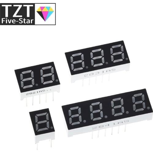 10pcs 0.28 Inch Digital Tube LED Display 1Bit 2Bit 3Bit 4Bit Display Common Anode / Cathode 0.28" 7 Segment Led Display Board