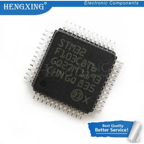 10pcs/lot STM32F103C8T6 STM32F103 LQFP-48 In Stock