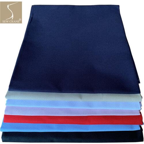 14 Counted Cross Stitch Fabric Various Colors Embroidery Aida Cloth Linen Grey White Black Red Navy Pink