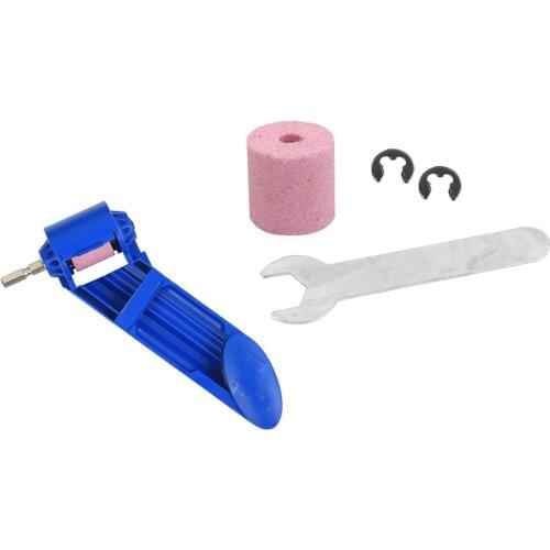 2.0-12.5mm Drill Bit Sharpener Corundum Grinding Wheel Tool Corundum Resisting Drill Polishing Grinder Wheel Tool Drill Grinder