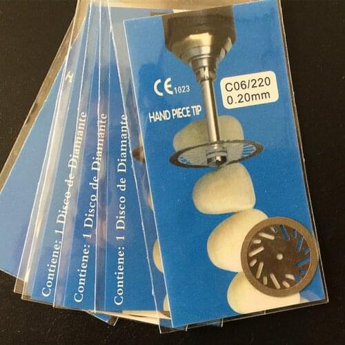5pcs Dental Lab Diamond Disc for Dental Cutting Plaster Disc Wheel C06 jewelry buffing