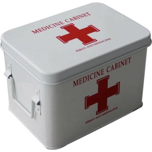 Family First Aid Kit Emergency Kit Portable Camping Survival Emergency Drug Bandage Home Car Travel Storage Box DJB006