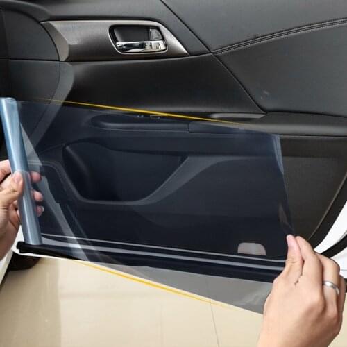 Car Protective Film 10cm/15cm/20cm width Car Bumper Hood Paint Protection Sticker Anti Scratch Clear Transparence Film Accessory