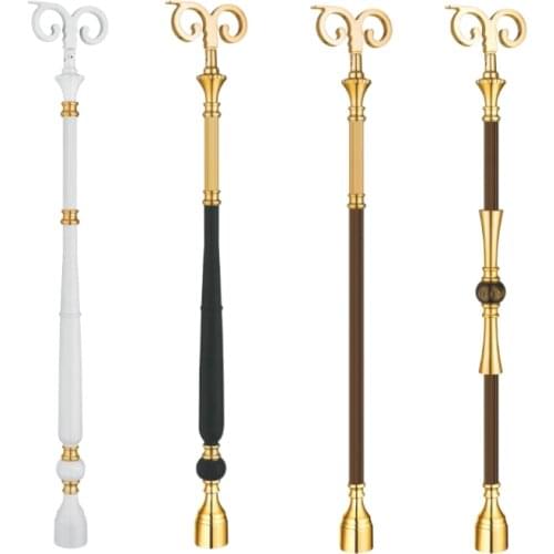 Freeshipping medieval retro column private custom 950mm 850mm aluminum magnesium column stair handrail