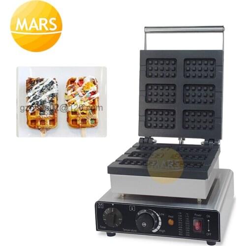 Snacks Waffle Maker Toaster Baking Pan Electric 220V 110V Breakfast Machine Cake Maker Non Stick Waffle Beker Plates