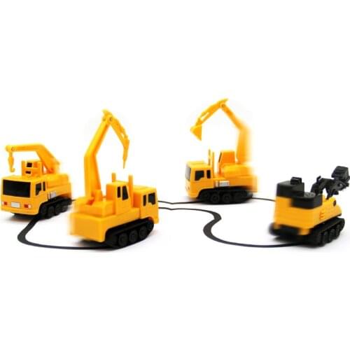 Line Following Robot Induction Educational Inductive Toys Engineering vehicle Tank Machine Follower Diecast Vehicle Magic Pen