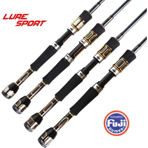 LureSport FUJI Reel Seat Nut EVA Grip Aluminum Butt Set Aluminum reel seat body Carbon Tube Rod Building Component DIY Accessor