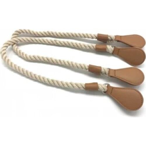 New grey rope handle for Obag Handles for Classic Mini O Bag Handbag EVA bag body
