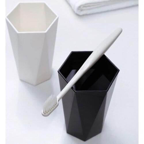 Nordic Plastic Cup Toothbrush Holder Washing Drinking Home Bathroom Tooth Mug Washing Tooth Cup Traveling Camping