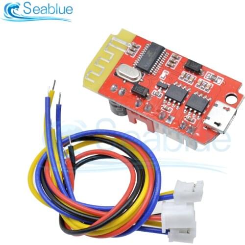 DC 3.7V-5V Micro USB 4.2 Stereo Bluetooth Power Amplifier Board Audio Module CT14 5W+5W Charging Port For Refit Idle Sound Box