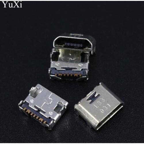 YuXi 50pcs For Samsung Galaxy Core Prime G360 G361 Tab E T560 T561 Micro USB jack socket connector charger Charging dock Port