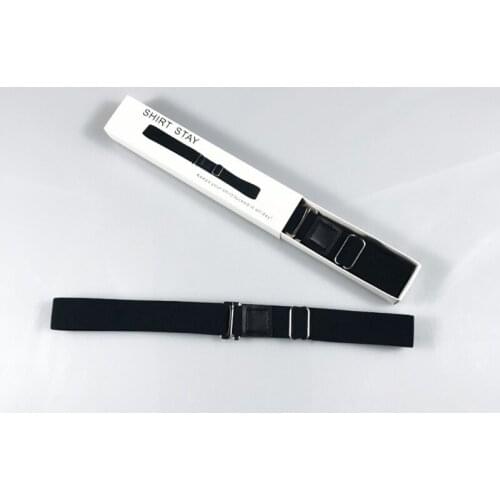 40GC Easy Shirt Stay Adjustable Belt Wrinkle-Proof Shirt Holder Straps Belt Holder Shirt-Stay Adjustable Shirt For Men Belt