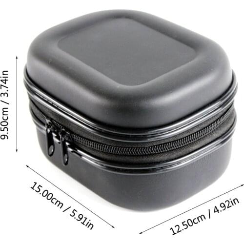 Fishing bags PU Reel Bag Spinning Reel Case Protective Hard Shell Shockproof Waterproof Cover Storage Case Fishing Tackle