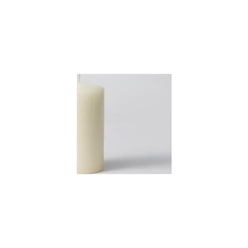 Chakra Column Candle Raw White 7x10 cm candles and scents свечи и ароматы velas y aromas