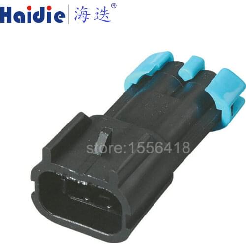 5sets GM Delphi 2 Way Male Female Sensor Plug Auto Wire Connector 15300002 15300027