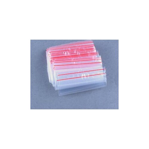 100Pcs/lot Clear 2ml Ziplock Packaging Bags Zip Lock Reclosable Transparent Bags 10*15CM