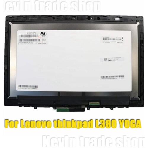 13.3" M133NWF4 NV133FHM-N5A For Lenovo thinkpad L380 L390 YOGA lcd display touch screen digitizer Assembly laptop FHD 1920*1080