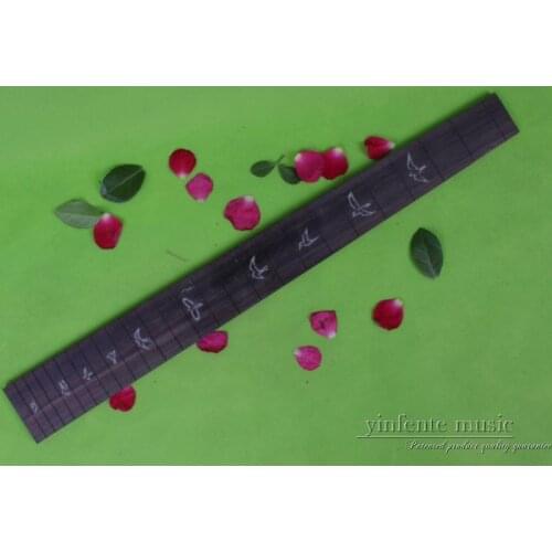 Guitar Accessories 1 pcs x 25.5"electric Guitar Fretboard electric guitar rose Wood Fretboard Parts 00-034# inlay