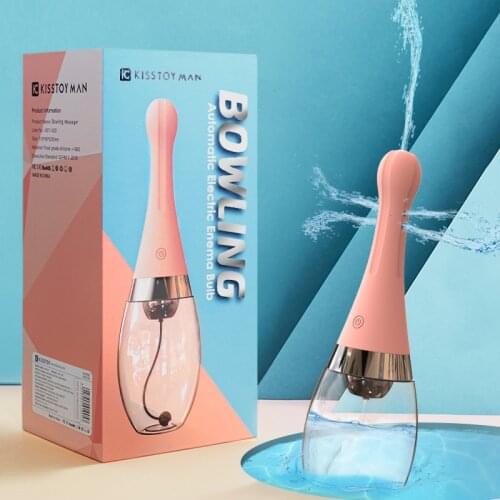Sex Toys 3 Strength Anal Clean Auto Automatic Washer Machine Portable Rechargeable Anus Cleaning Enemas Anal Shower for women