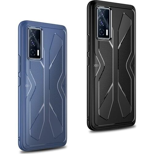 Soft TPU Phone Protective Cover Anti-scratch Shockproof Phone Back Case Shell for Vivo iQOO Neo5 Phone Protector