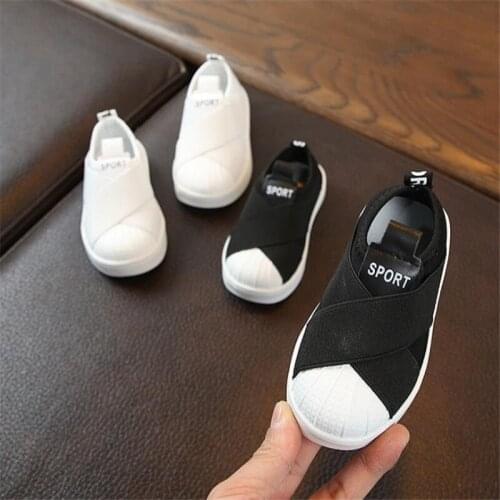 Disney Childrens casual sandals boy girl a pedal spring, summer, small white shoes soft bottom antiskid baby learning to walk