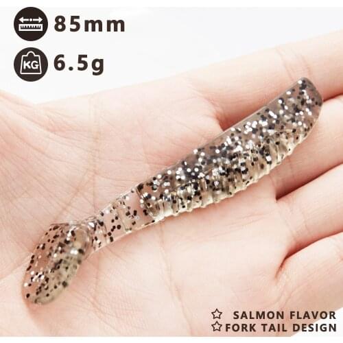 Hunt House Worm Soft Bait 950mm Baits Fishing Lure Silicone Bait T Tail Wobblers