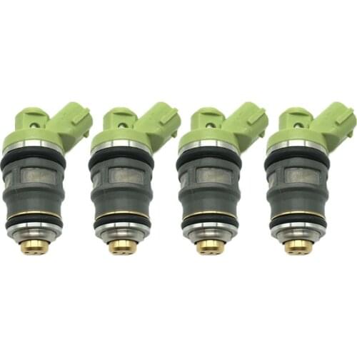 4PCS Fuel Injector For Toyota Hiace RZH1# RCH1# T.U.V RZ 2RZE 1RZ RZF80 RZF85 VAN RZH103 Oem 23250-75060 23209-75060