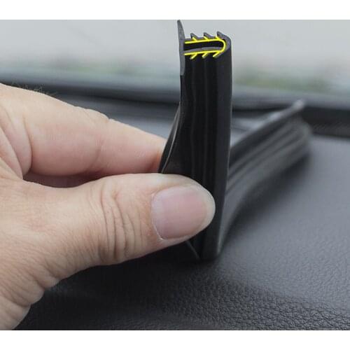 Car Dashboard Sealing Strips Sound Seal Strip Stickers for Honda civic fit crv accord jazz city for mazda 3 6 2 cx5 Lada kia