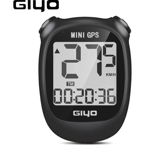 GIYO GPS Bike Computer Wireless Cycling Computer Bicycle Speedometer Odometer Waterproof Cycle Bicycle Computer for Road MTB