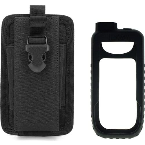Military Tactical Pouch Bag + Silicone Case for Garmin GPSMAP 66 66ST 66S 66SR Accessories