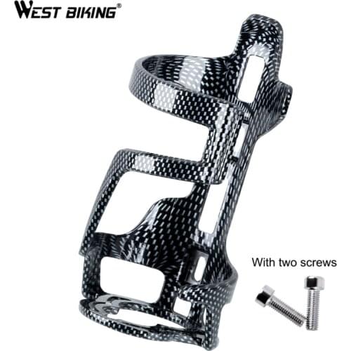 WEST BIKING Bicycle Water Bottle Holder MTB Mountain Road Bike Carbon Fiber Bottle Cage Cycling Drink Water Bottle Rack Holder