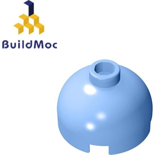 BuildMOC 30367 2x2 Round Brick For Building Blocks Parts DIY Educational Creative gift Toys