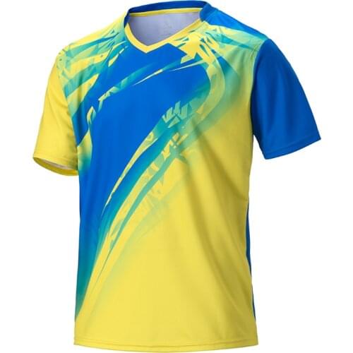Men women couple short sleeve tennis shirts golf table jersey uniforms sport clothing badminton shirt running t-shirt sportswear