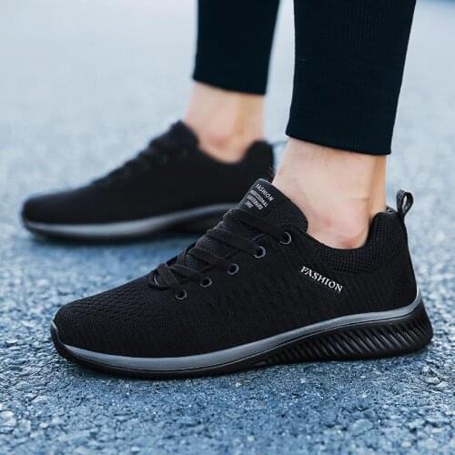Big Size Summer Low Sneakers Men Running Shoes Women Sport Shoes Man Sports Tennis for Men Black Athletic Brands Schue GME-1521