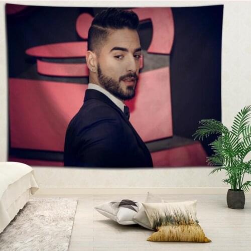 Maluma wall decor tapestry layout room painting background wall decoration bedcloth tapestries custom logo