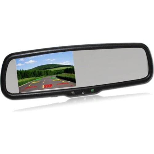 4.3' Inch Parking Rearview Mirror Monitor Car Mounting Bracket And Anti Dazzing Rear View Monitor For Honda CRV civic jade